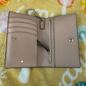 Kate spade mini wallet with keychain
